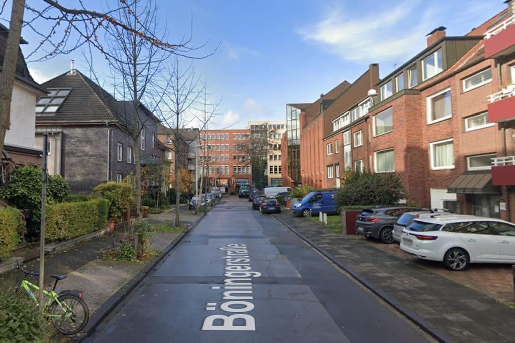 - Cozy Apartment In The Heart Of Duisburg With New York Design & Betten & Sofa - 5 Mins Central Station Hbf - Big Tv & Wifi -- Exterior foto